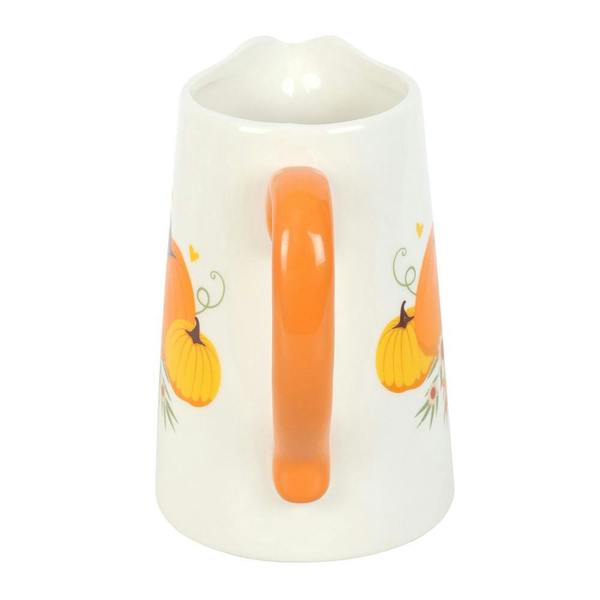 Kingsbury Gifts Autumnal Pumpkin Ceramic Decorative Jug Vase