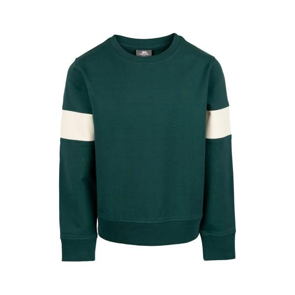 Trespass Boys Antro Long-Sleeved Sweatshirt - Pine - 