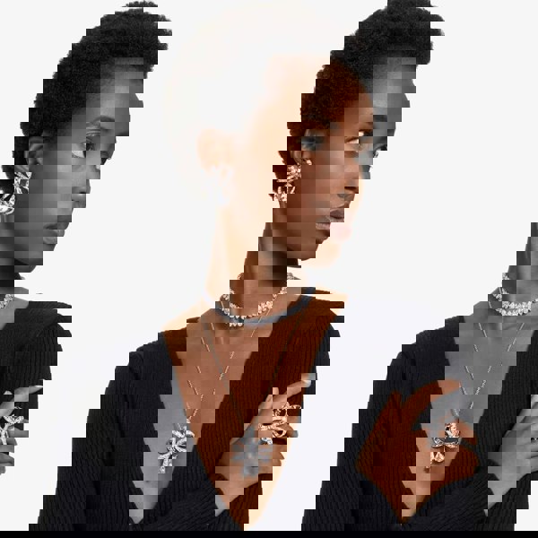 Swarovski Volta Large Bow Pendant Necklace 5647561