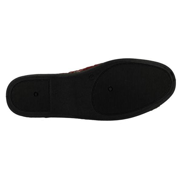 Jo & Joe Ladies Jo & Joe Floral Detailed Hook And Loop Slippers Eva