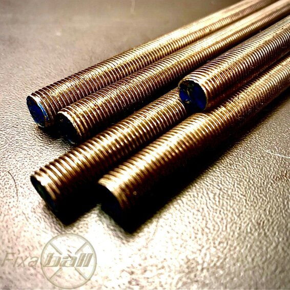 Fixaball UNF Threaded Bar Stud Rod A2/ 304 Stainless Steel 18"