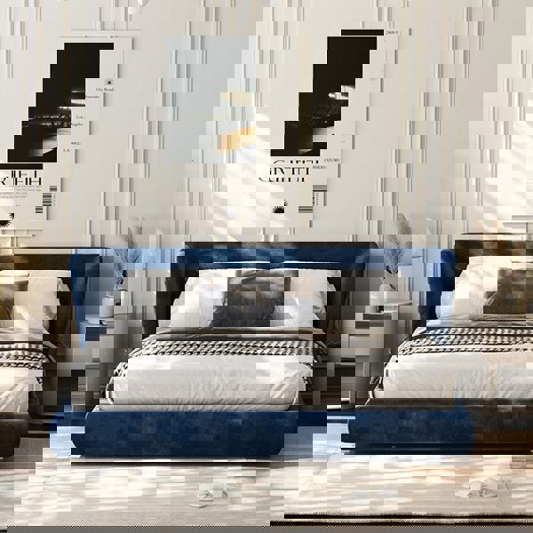 Diana King Size Bed, Super King Size Bed, Velvet-Rit Concept-Rit Concept