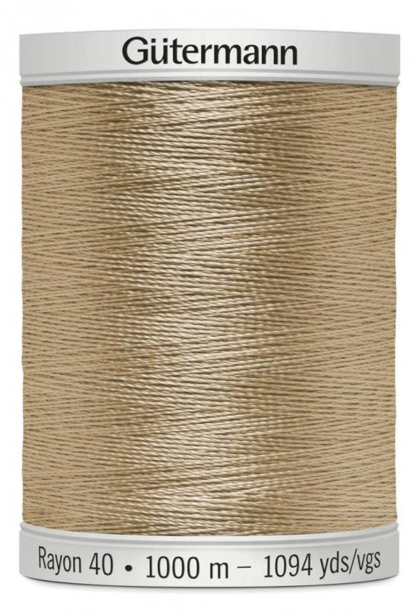 Gutermann No 40 Sulky Rayon Embroidery Thread 1000m Rayon Thread Suitable For Embroidery