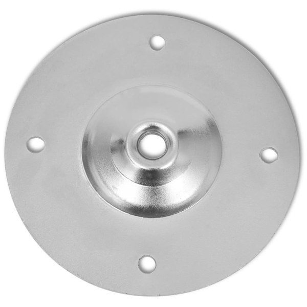 Berkfield Telescopic Table Legs 4 pcs Chrome 710 mm-1100 mm
