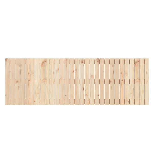 Berkfield Wall Headboard 185x3x60 cm Solid Wood Pine