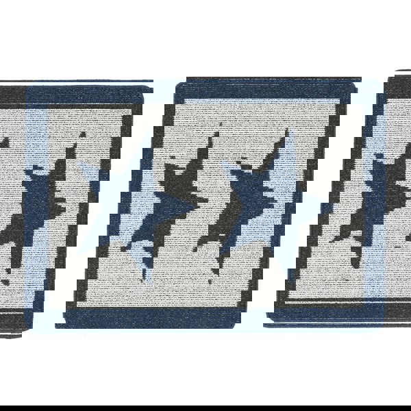 My Mat Stain Resistant Durable - Navy Star