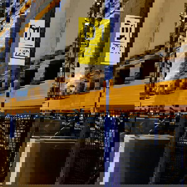 Durable Self-Adhesive Aisle Sign A4 Portrait | Warehouse Signage | 10 Pack