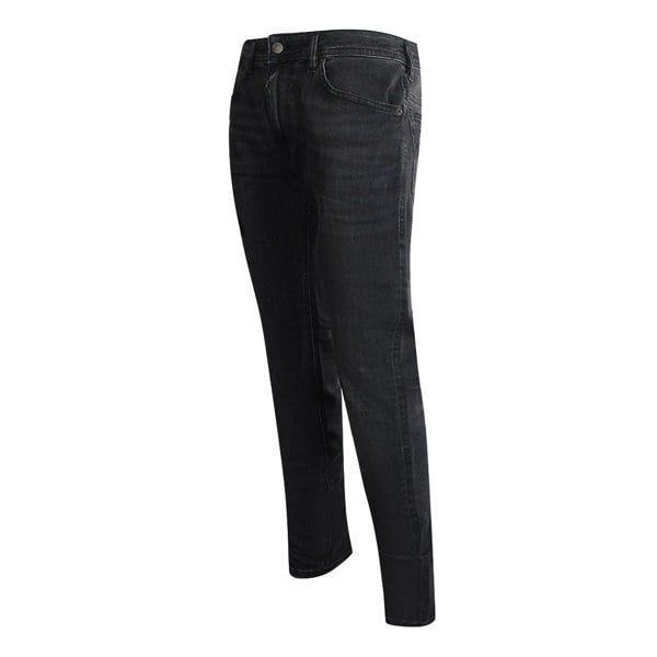 Diesel Tommer-R Black Faded Denim Pants