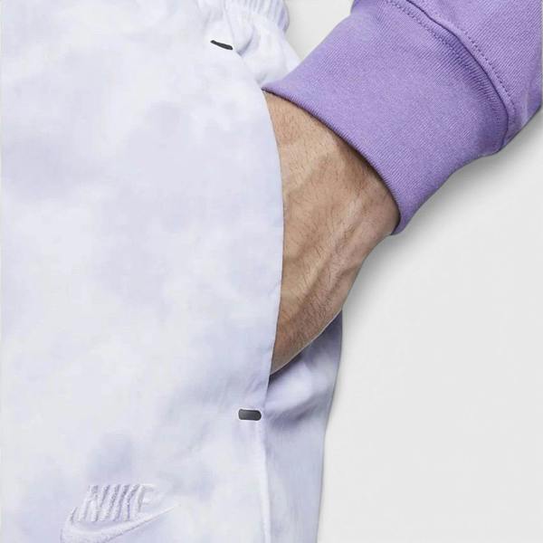 Nike Tech Pack Woven Watercolour Shorts Indigo Haze White