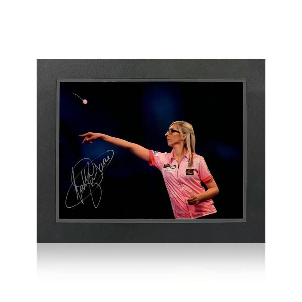 Fallon Sherrock Signed 16x12 Image Deluxe Mount