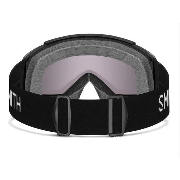 Smith Ski Goggles Squad 2QJ 4B Black ChromaPop Everyday Blue Mirror