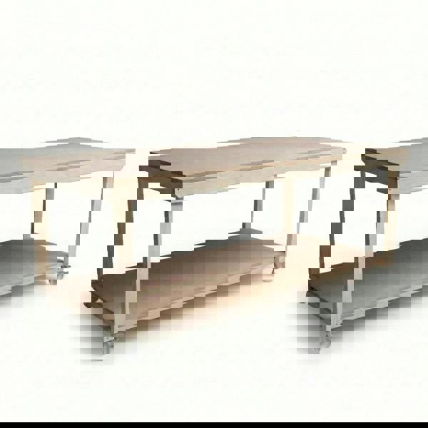 Arbor Garden Solutions Wooden Workbench MDF Top Depth-4ft With Wheels