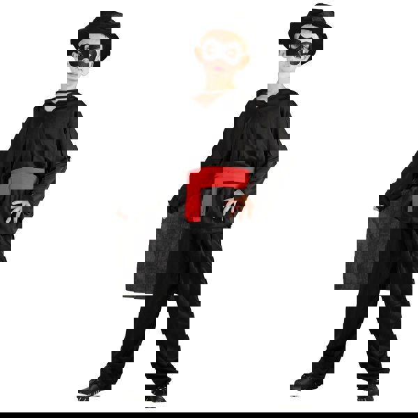 Bristol Novelty Childrens/Boys Bandit Costume - Black/Red