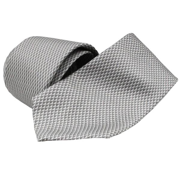 Dunhill luxurious mulberry silk tie in a small engine turn pattern