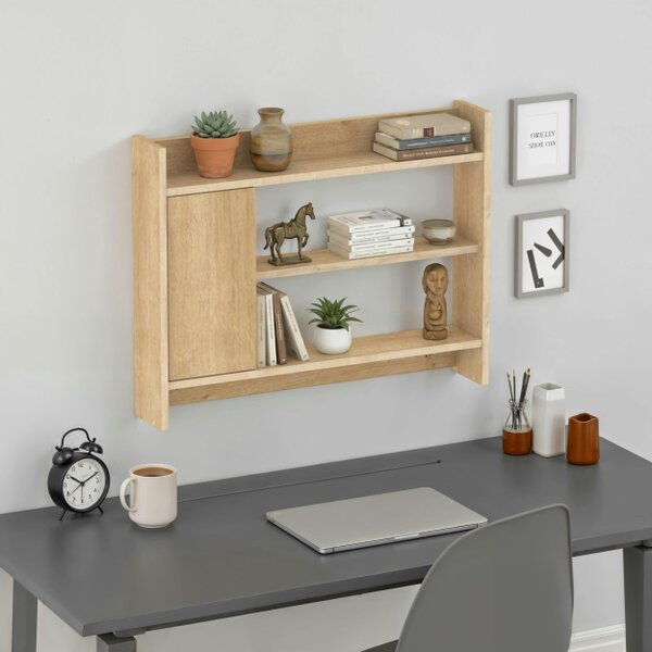 Decortie Fleet Wall Shelf Unit with Cabinet