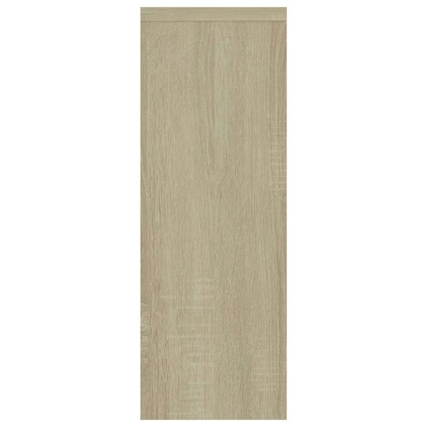 Berkfield Wall Shelf Sonoma Oak 45.1x16x45.1 cm Engineered Wood