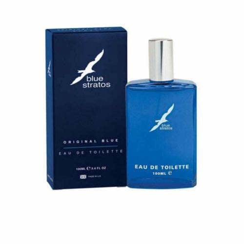 Blue Stratos Original Blue 100ml Eau De Toilette EDT spray For Him
