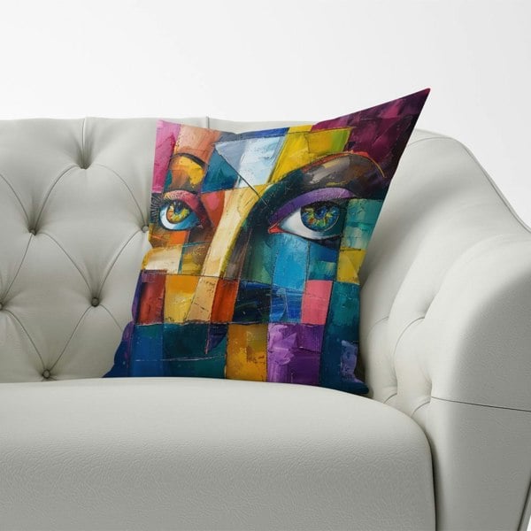 Warren Reed Fragmented Vision: Eyes Of The Soul Cushions