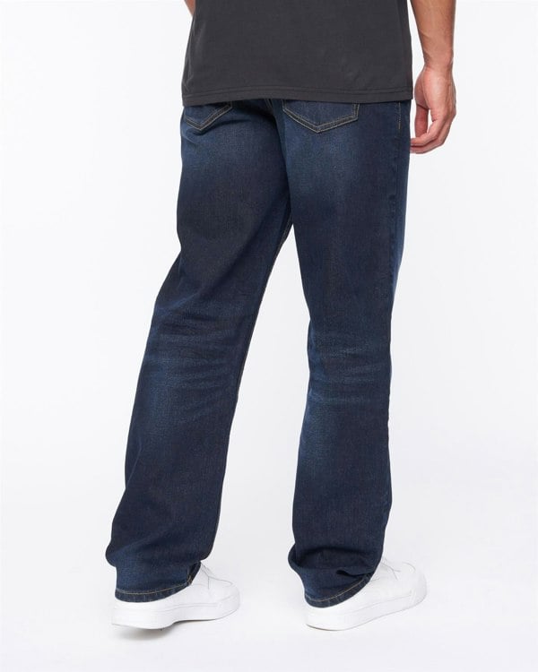 Duck and Cover Rushawn Relaxed Fit Jeans Dark Wash