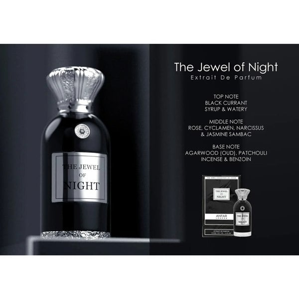Anfar The Jewel of Night 100ml composition and notes