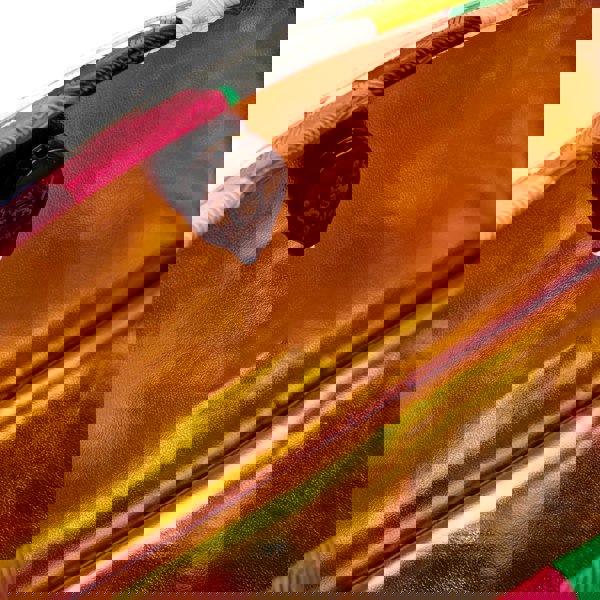 Embassy London Gazelle - Groovy - Women's grained leather top handle & crossbody bag