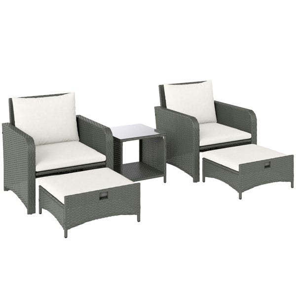 Rattan Chair Set