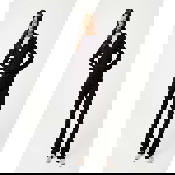 Pink Vanilla Pin Tuck Jersey Flares