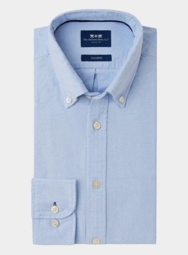 Button Down Oxford Shirt - Blue