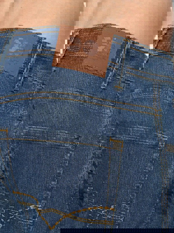 Crosshatch Arles Slim Fit Jeans Stone Wash