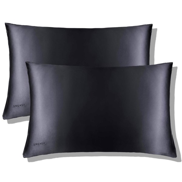 Drowsy Sleep Co Silk Pillowcase - Moonlight Shadow