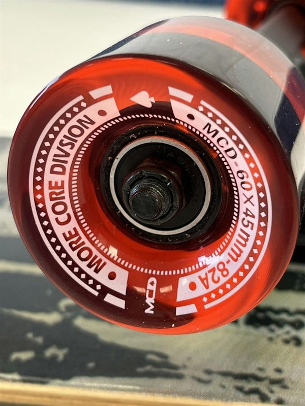 Gotcha Skateboard Gotcha International Complete Cruiser Black Red 30 Inch