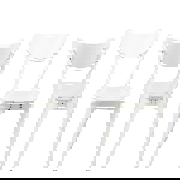 Furniture To Go Roxby Dining Chair in White Set of 2
