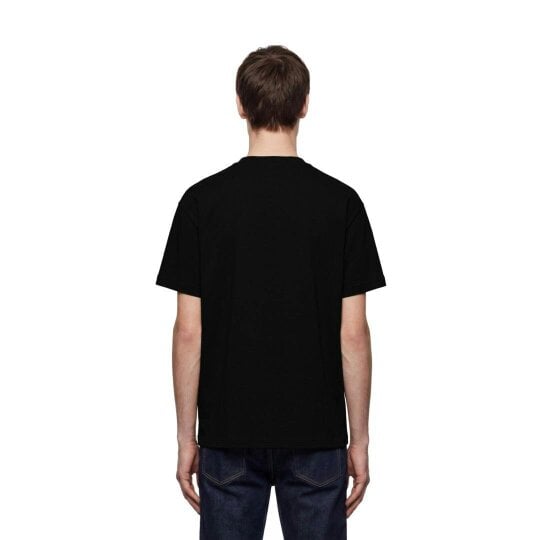 By Lanvin Paris Ribbon Logo Black T-Shirt