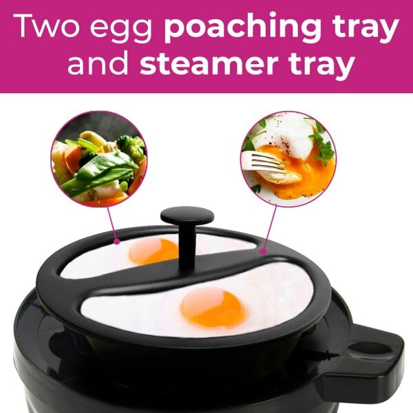 Neo Copper Electric Egg Boiler Poacher and Steamer