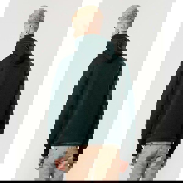 GANT Mens Regular Fit Shield Logo Pullover Hoodie - 374 Tartan Green