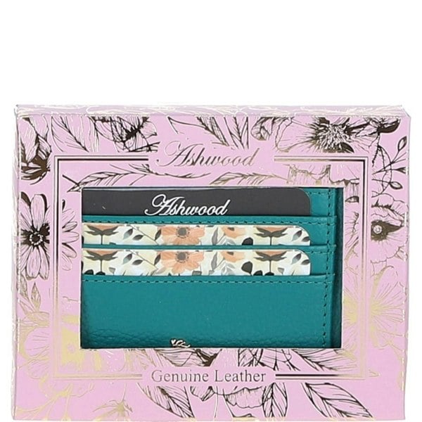 Ashwood Leather RFID Protected Purse with Zip Pocket: 31800