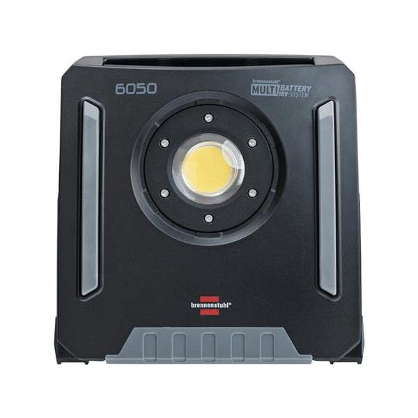 Brennenstuhl Mains and Rechargeable Battery Work Light Compatible with 18v Batteries from 7 Power Tool Manufacturers