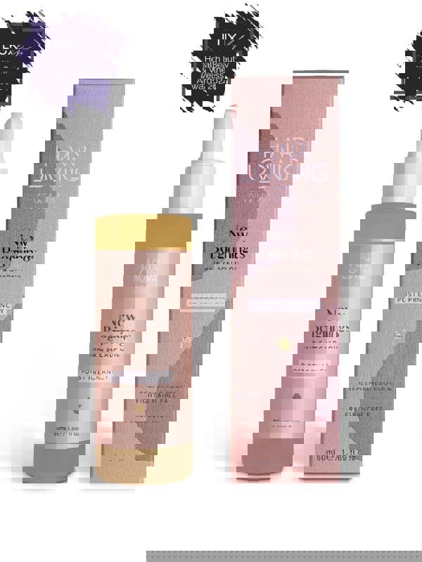 new beginning hair oil for postpartum hair loss