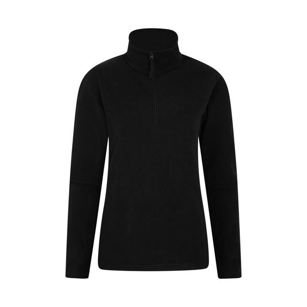 Mountain Warehouse Womens/Ladies Camber II Fleece Top - Black - 