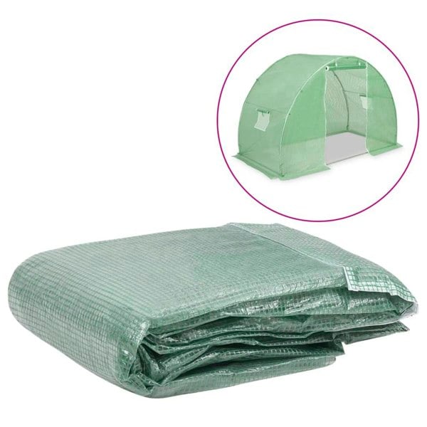 Berkfield Greenhouse Replacement Cover (4.5 m�__) 300x150x200 cm Green