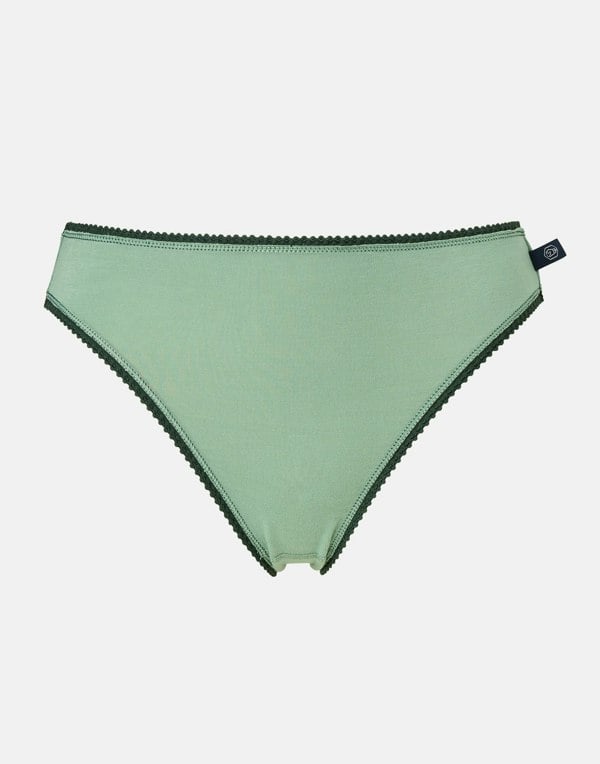 British Boxers Multipack! 4 Pairs of Women's Bamboo High Leg Knickers – Forest Berry