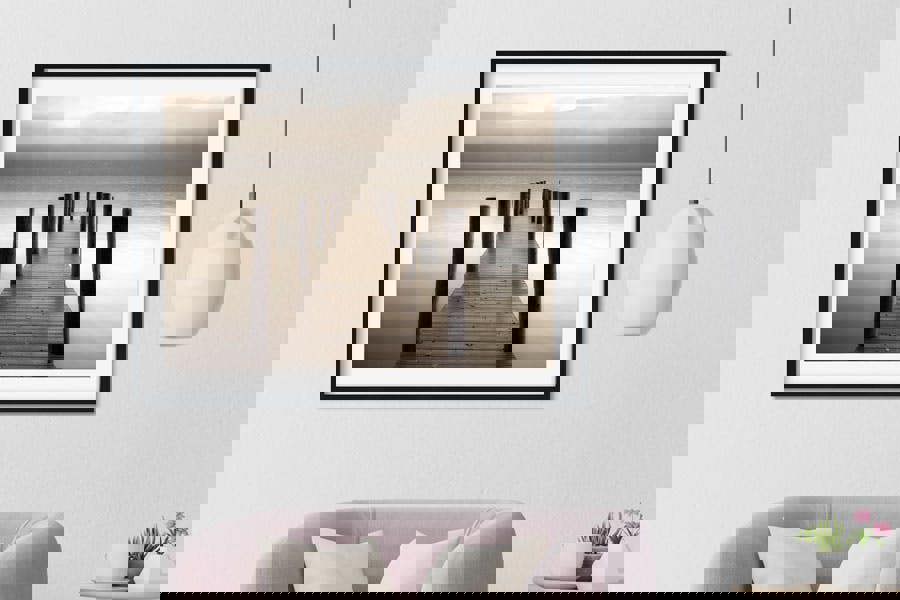 derwentwater jetty wall art print