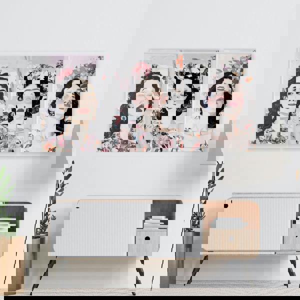 Living Room Art Paintings | Set of 3 Boho Women Wall art Prints