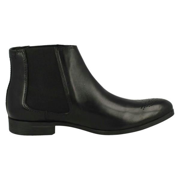Clarks Mens Clarks Smart Chelsea Boots Gilmore Chelsea