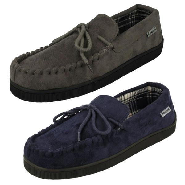 Rosebank Mens Rosebank Moccasin Slippers Ken-Mocc