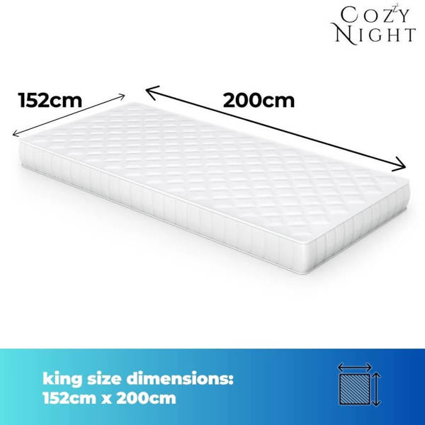 Cozy Night Electric Blanket King Size Heated with 3 Heat Settings - Machine Washable with Overheat Protection