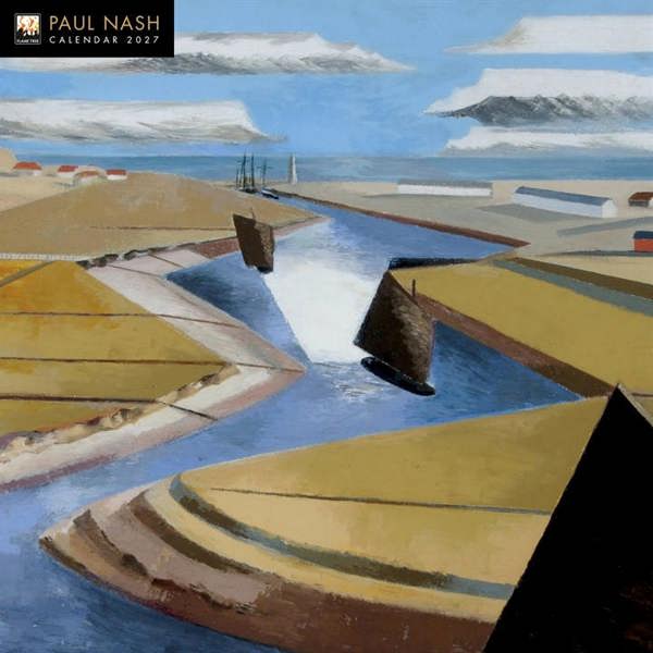 Paul Nash Calendar 2027, Wall Calendars, Month To View, Art, Gift