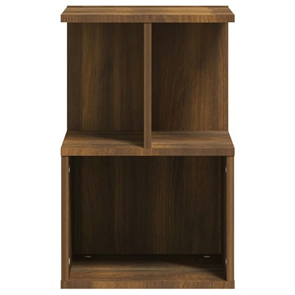 Berkfield Bedside Cabinets 2 pcs Brown Oak 35x35x55 cm Engineered Wood