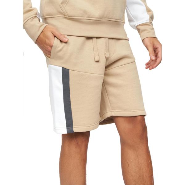 Crosshatch Mens Silomane Shorts - Stone - 
