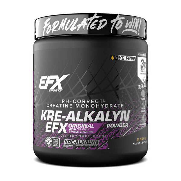 EFX Sports Kre-Alkalyn Powder, Mango - 220g